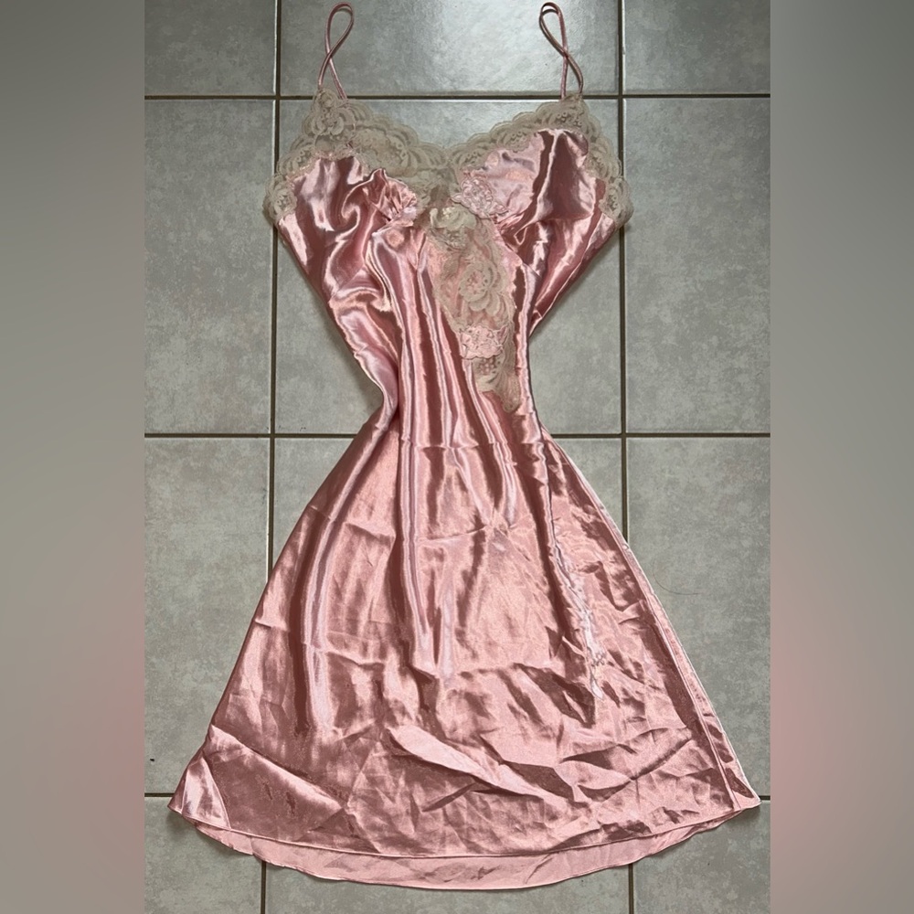 Victoria's Secret Y2K Vintage Lace Slip Dress Fairy Dainty Babydoll Feminine - Picture 7 of 9